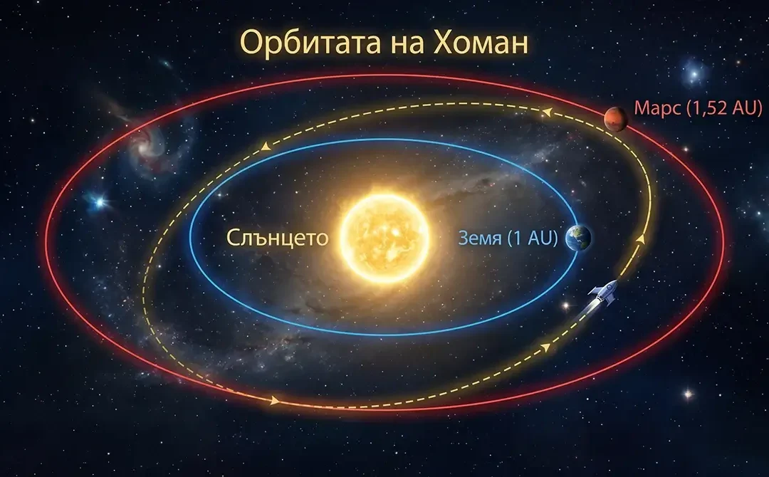 Колко време се лети до Марс?